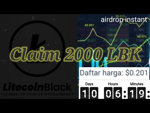 Instant claim 2000 Litecoin Black token || cara claim Airdrop trustwallet