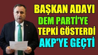 Chp Bitlis Adayi Dem Partiye Tepki Gösterdi Akpye Geçti 