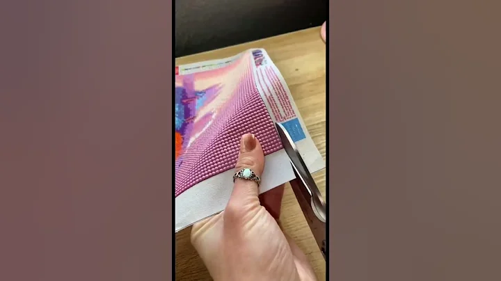 beautiful finished painting #diamondart #diy #diamondpainting #handicrafts #shorts