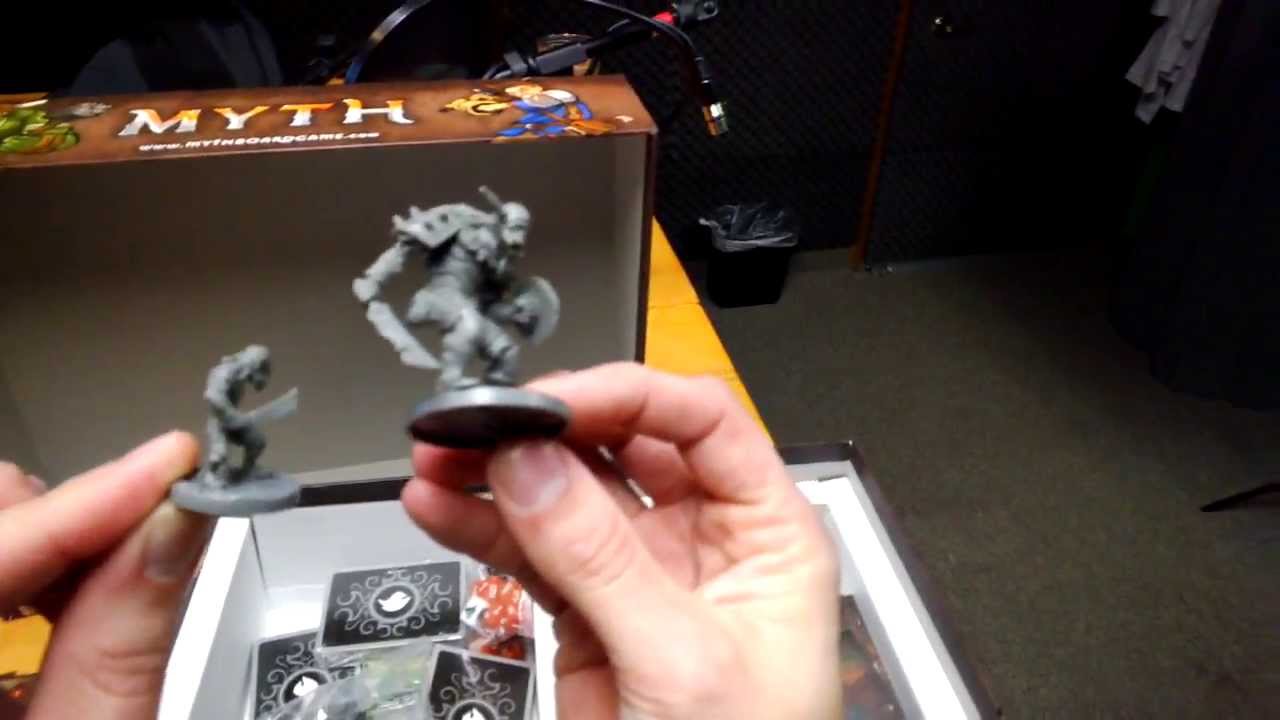 Myth: Boardgame Unboxing