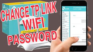 How to change TP Link WiFi Router Password from mobile smartphone 2021 screenshot 2