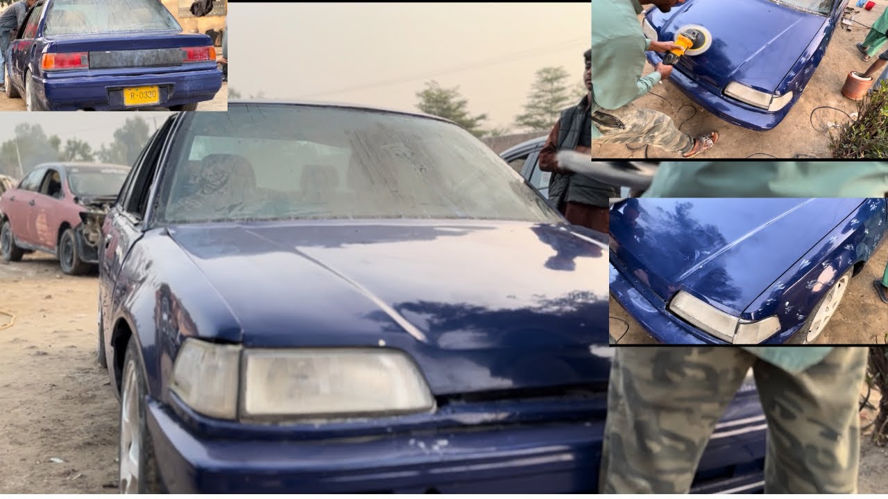 Honda civic EF 1990 project compounds polish complete