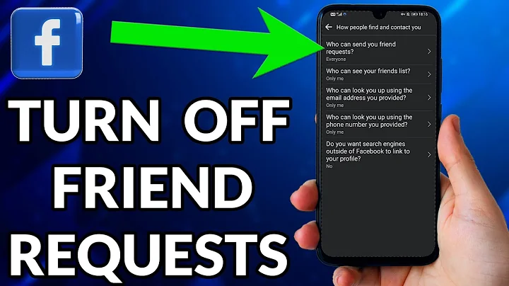 How To Turn Off Friend Request On Facebook