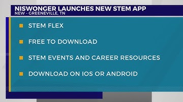 Niswonger Foundation launches STEM FLEX app