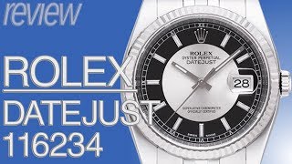 ROLEX デイトジャスト 2トーンダイヤル WGベゼル Ref.116234 ロレックス実機レビュー