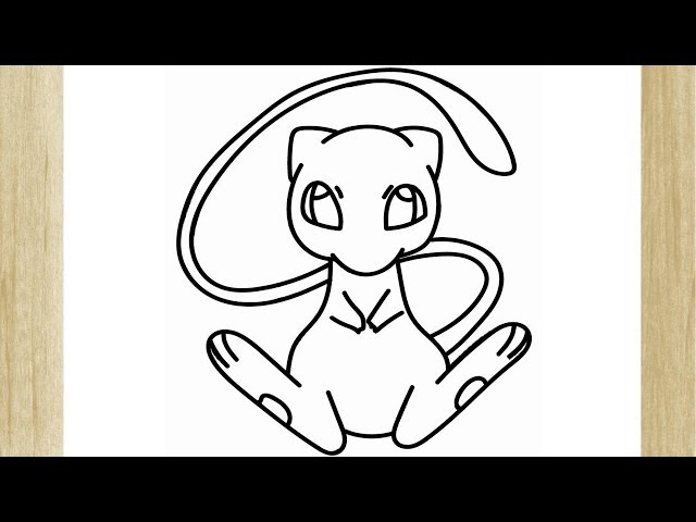 Desenhos de Pokemon Nyoromo - Como desenhar Pokemon Nyoromo passo