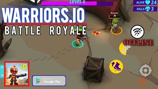 WARRIORS.IO BATTLE ROYALE game play | game review screenshot 4