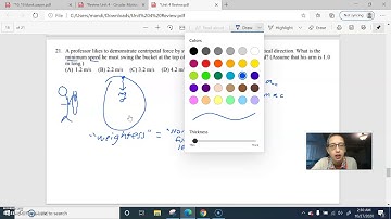 Minimum speed bucket of water