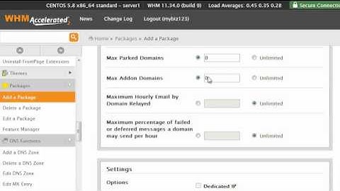 FatCat Servers Video Tutorials - How to create hosting packages in WHM