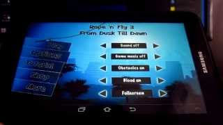 Краткий обзор Rope'n'Fly - From Dusk на Android screenshot 1