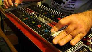 Buck Owens " Tom Brumley " Buckaroo" Steel Guitar Break Db chords