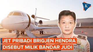 Jet Pribadi yang Diduga Dipakai Brigjen Hendra Disebut Milik Bandar Judi, Terdaftar di San Marino