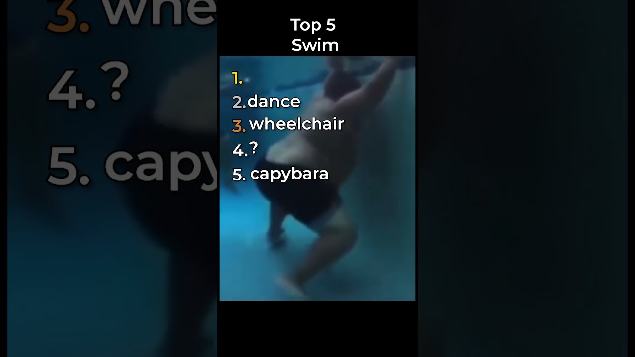 The Best Swim Clips In World