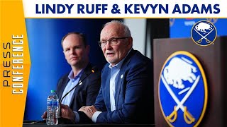 'Committed And Connected' | Buffalo Sabres Head Coach Lindy Ruff's Introductory Press Conference