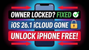 iOS 26.1 iCloud Bypass FREE! 🔥 Owner Locked iPhone Unlock Tutorial