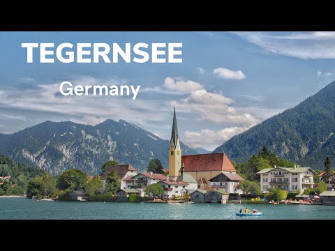 Lake Tegernsee, Germany | Beautiful lake town in Bavaria | Travel Video | Day trip from Munich