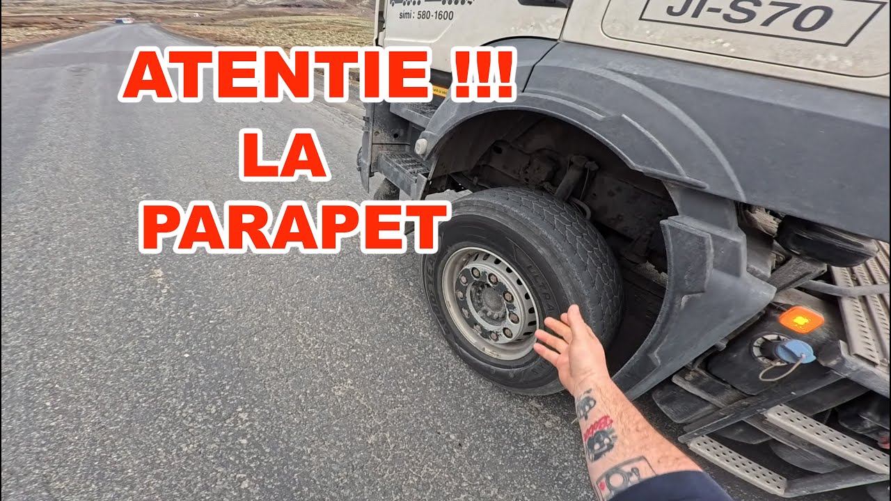 AM ZGARIAT CAMIONUL IN PARAPET