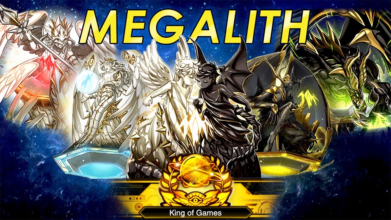 MEGALITH KING OF GAMES! BEST ROGUE DECK IN DUEL LINKS?! (Optimize w/ Xyz Monster)