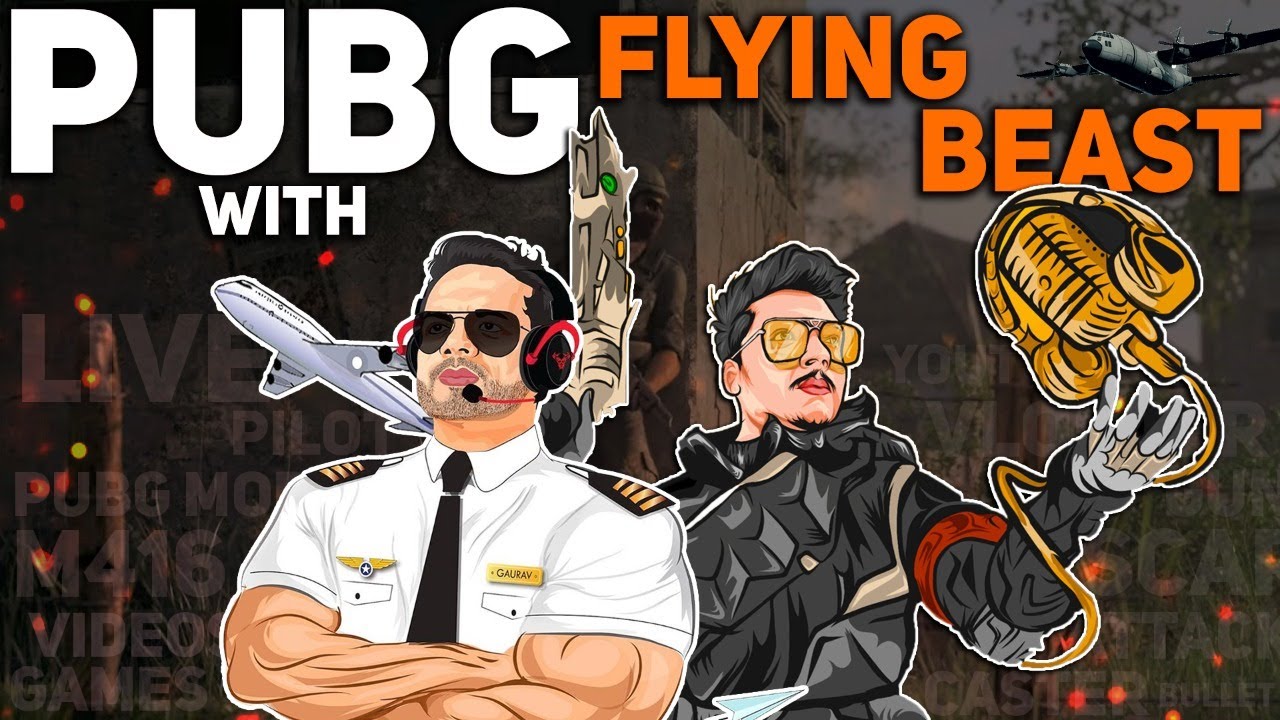 PUBG Mobile and chilling ft. Capt. Flying Beast and Tanmay Bhai