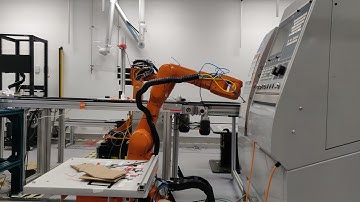 Testing out KukaVarProxy on the KR10