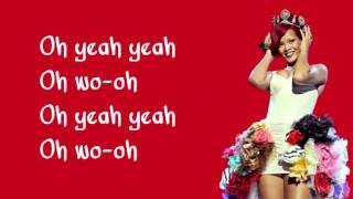 Rihanna Raining Men(ft. Nicki Minaj) Lyrics Video