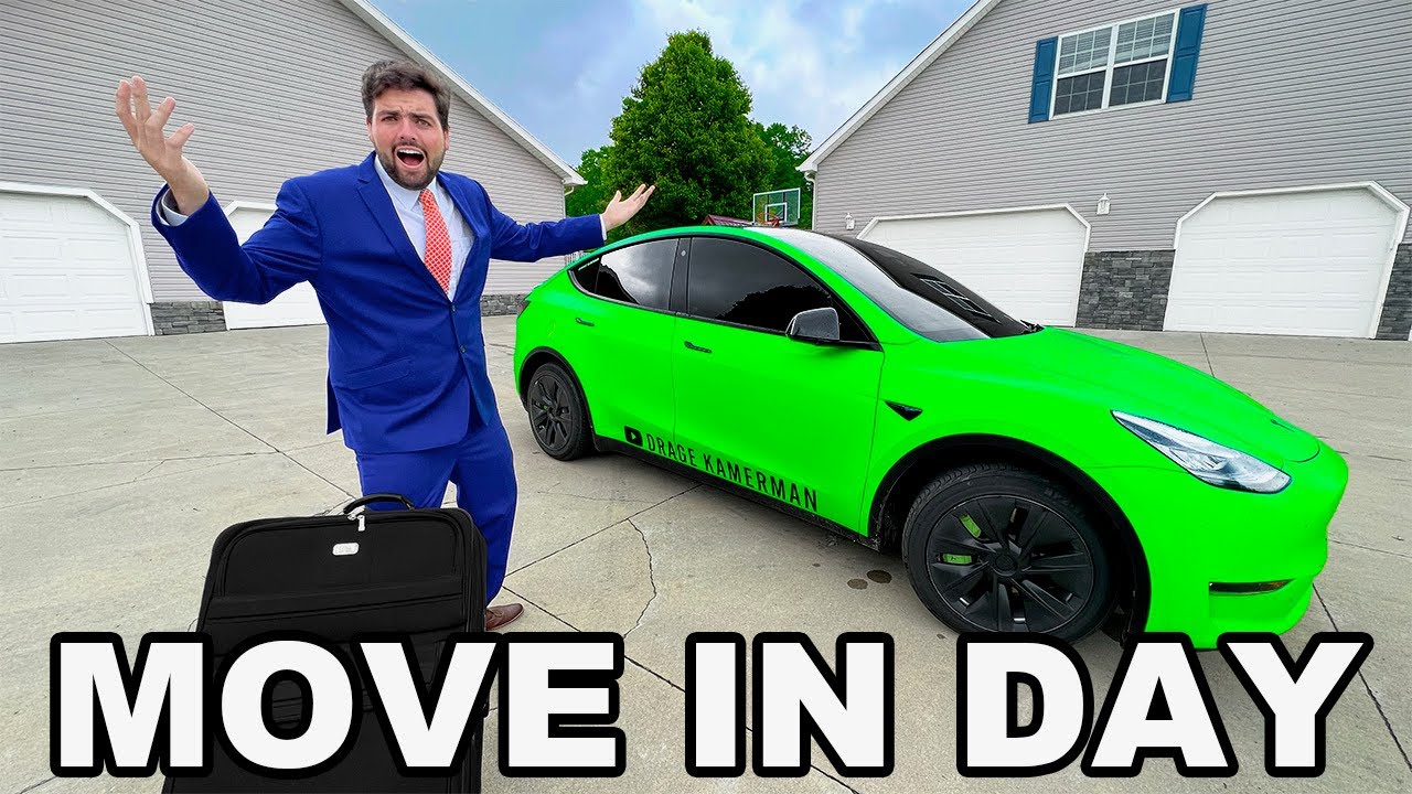 Officially Moving Into Roman Atwood’s House!!! YouTube