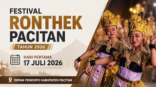 Live Konten Festival Ronthek Pacitan Tahun 2026 - Hari Pertama, 17 Juli 2026