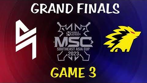 MSC 2023 CHAMPIONSHIP GAME 3 |BLACKLIST vs ONIC ID| #mlbb #msc2023 #seatheworld
