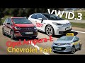 Таксисты на Chevrolet Bolt против Volkswagen ID.3. Какой электромобиль круче?