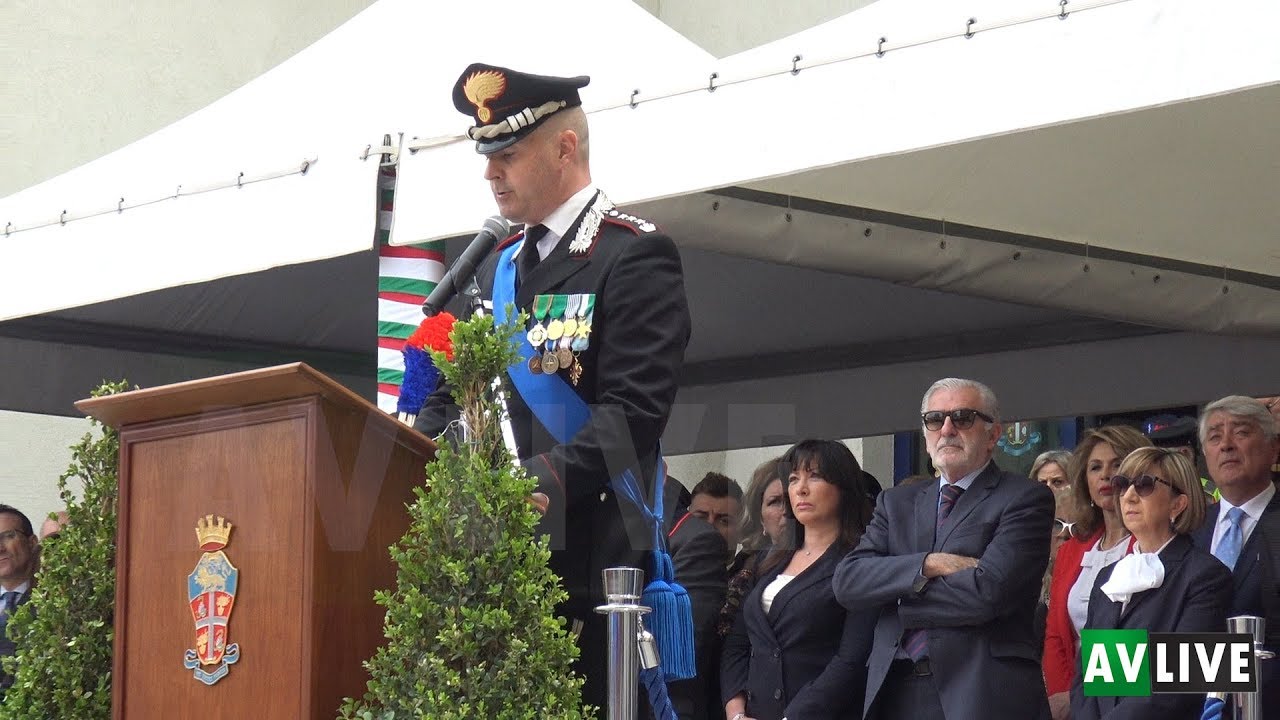 Carabinieri in festa: la cerimonia al Comando Provinciale di Avellino