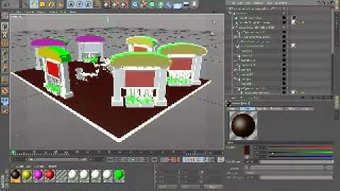 Vectorworks Exchange to Cinima 4D comparision original to VW2013 to C4D r14