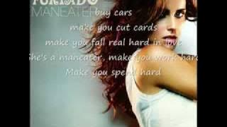 Nelly Furtado : Maneater with Lyrics