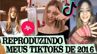 Imitando meus MUSICAL.LYs / TIKTOKs antigos || Valentina Schulz