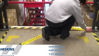 How to Apply Printed Anti Slip Tape