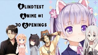 Blindtest Anime #1 30openings