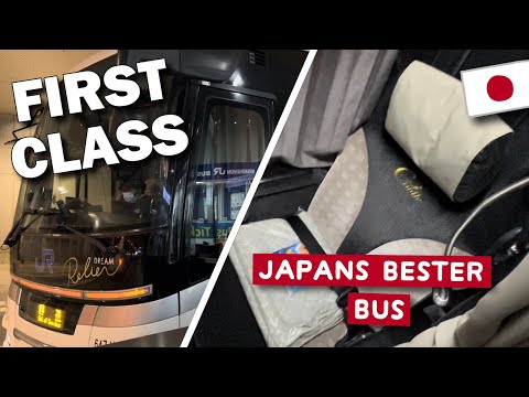 First Class reisen in Japan - ein Bus wie ein Hotel?