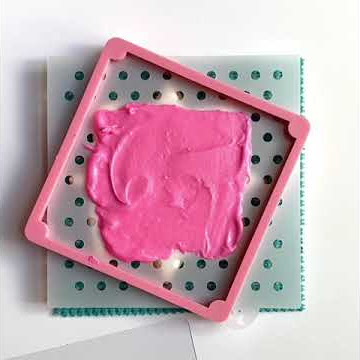 How to make PYO cookies using the sweetest tiers stencil holder 