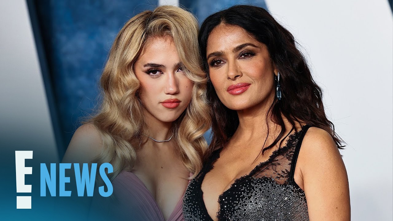 See Salma Hayek, Daughter Valentina Paloma Pinault Twin in London