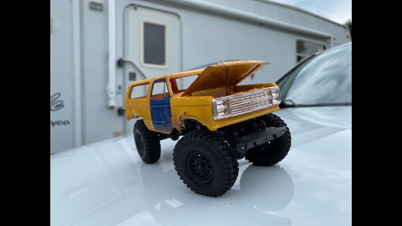 Painting scx24 hardbody YouTube