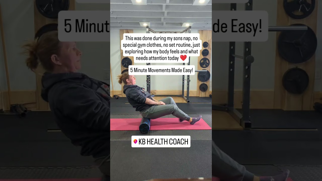 Day 21 Daily Movement for Busy Moms: foam roll exploration