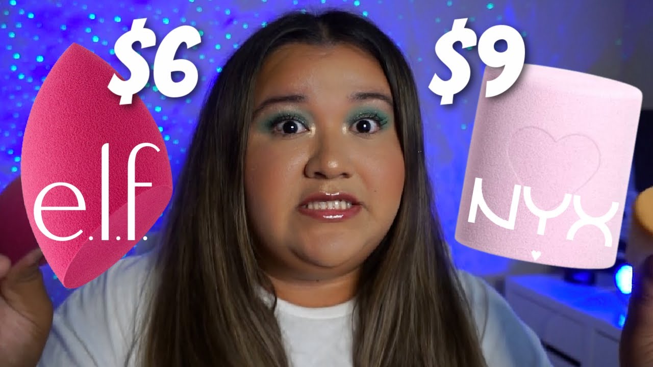 BATTLE OF THE BLENDERS!! NYX MARSHMELLOW BLENDER vs ELF BEAUTY SPONGE