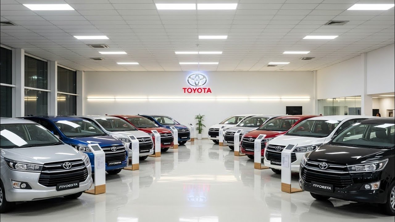 🔥New 2026 Toyota Innova Crysta Facelift REVEALED 😱 | finally launch