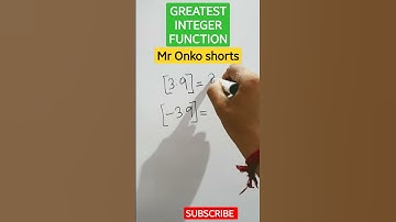 Greatest integer function short trick example #shorts #trendingshorts #mathematics #boxfunctions