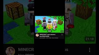 minecraft pero me proyecto #shorts #minecraft #frases