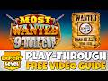 EXPERT PLAY-THROUGH | Most Wanted Legacy 9-Hole Cup | Golf Clash Guide Tips