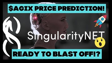 Why singularity net is the Next Big Thing in Crypto Investing! $AGIX price prediction!