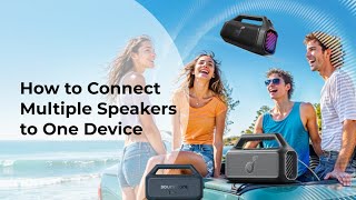 How to Connect Multiple Bluetooth Speakers to One Device | Party Tricks