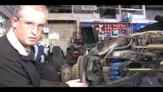 how to install coil springs SuperSteer motorhome ride height eliminate air bags RV