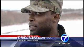 Frustrated Drivers Hit The Road After I-25 Closure