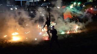 Огненное пиротехническое шоу и салют Волга Вайбс Огненное пиротехническое шоу и салют Волга Вайбс
